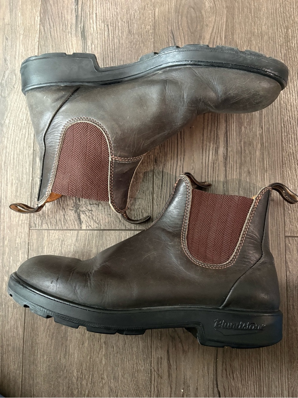 [Au8/USM9/USW11]Blundstone Men’s Chukka Boots in Dark Brown - Picture 4 of 8